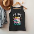 Take a Look It's In a Book Teacher Reading Apparel Men Tank Top