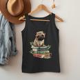 Pug Dog Reading Book Coffee Read Books Be Kind Stay Weird Men Tank Top Pug Dog Reading Book Coffee Read Books Be Kind Stay Weird Men Tank Top