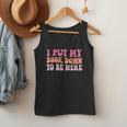 I Put My Book Down To Be Here Book Lover Book Nerd Men Tank Top I Put My Book Down To Be Here Book Lover Book Nerd Men Tank Top