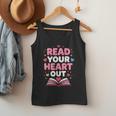 Read Your Heart Out Valentine Reading Book For Kid Teacher Men Tank Top Read Your Heart Out Valentine Reading Book For Kid Teacher Men Tank Top