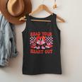 Read Your Heart Out Valentine Reading Book Kid Teacher Men Tank Top
