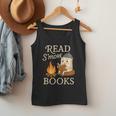 Read S'More Books Campfire Reading Book Lovers Camper Men Tank Top