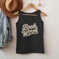Retro Book Worm Reading For Book Lovers Men Tank Top Retro Book Worm Reading For Book Lovers Men Tank Top