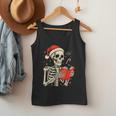 Skeleton Reading Book Christmas Teacher Librarian Book Lover Men Tank Top Skeleton Reading Book Christmas Teacher Librarian Book Lover Men Tank Top