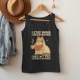 I Stay Home I Read Books I Pet My Cat I Regret Nothing Women Men Tank Top