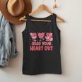 Valentine Day Book Read Your Heart Out Lovers Teacher Kids Men Tank Top Valentine Day Book Read Your Heart Out Lovers Teacher Kids Men Tank Top