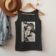Vintage Vampire Bat Vampire Pin Up Girl Horror Comic Book Men Tank Top