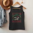 All I Want For Christmas Is A Dragon & Books Ugly Sweater Men Tank Top All I Want For Christmas Is A Dragon & Books Ugly Sweater Men Tank Top