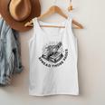 2 SIDES I Look Better Bent Over A Book Saying Quote Men Tank Top
