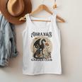 Abraxos Flower Garden Club Book Lover Fantasy Dragon Bookish Men Tank Top