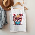 Adorable Book Lover Quokka With Reading Glasses Cute Men Tank Top Adorable Book Lover Quokka With Reading Glasses Cute Men Tank Top