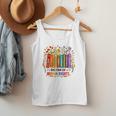 Boho Floral Book Big Fan Of Human Rights Liberal Protest Men Tank Top
