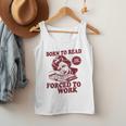 Book Readers Forced To Work Sadness Men Tank Top