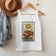 Book Reading Tarot Card The Reader Men Tank Top