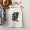 Book Women Graphic Art Colorful Eyes Men Tank Top Book Women Graphic Art Colorful Eyes Men Tank Top