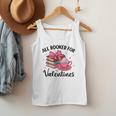 All Booked For Valentine Teacher Valentines Day Book Lover Men Tank Top