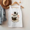 Books Ghost Reading Book Halloween Library Cat Fall Men Tank Top Books Ghost Reading Book Halloween Library Cat Fall Men Tank Top