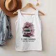 I Like Books More Than I Like People Reader Teacher Bookworm Men Tank Top