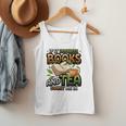 Bookworm If It Involves Books And Tea Lover Reading Premium Tri-Blend Men Tank Top