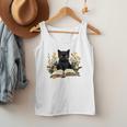 Cat Shirts For Women Book Lover Shirt Cute Cat And Book Premium Tri-Blend Men Tank Top
