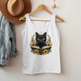 Cat For Women Book Lover Cute Cat And Book Men Tank Top