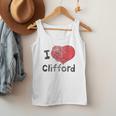Clifford The Big Red Dog I Heart Clifford Childrens Books Men Tank Top Clifford The Big Red Dog I Heart Clifford Childrens Books Men Tank Top