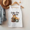 Coffee Cats And Books Lover For Women & Girls Coffee Men Tank Top Coffee Cats And Books Lover For Women & Girls Coffee Men Tank Top