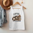 Cute Coffee Cats Books Lover Idea Women Men Kids Men Tank Top Cute Coffee Cats Books Lover Idea Women Men Kids Men Tank Top