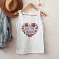 Cute Just A Girl Who Loves Books Heart Shape Reader Men Tank Top