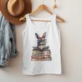 Cute Reading Bunny With Glasses Books Bookworm Reader Book Premium Tri-Blend Men Tank Top Cute Reading Bunny With Glasses Books Bookworm Reader Book Premium Tri-Blend Men Tank Top