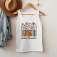 Cute Wildflower Book School Counseling Life School Counselor Men Tank Top Cute Wildflower Book School Counseling Life School Counselor Men Tank Top