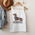 Dachshund Dog Dachshund Decor Books Nerds Dachshund Men Tank Top