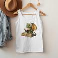 Dragon Bookworm Reading Book Graphic Men Tank Top