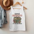 Easily Distracted By Cats And Books Vintage Men Tank Top Easily Distracted By Cats And Books Vintage Men Tank Top