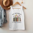 My Weekend Is Fully Booked Cozy Bookish Men Tank Top