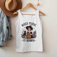 I'm Reading Halloween Witch Book Lover Men Tank Top