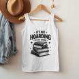 It's Not Hoarding If It's Books Book Lover Readers Men Tank Top