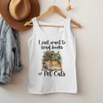 I Just Want To Read Books And Pet Cats Cat Lover Men Tank Top