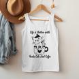 Life Is Better With Books Cats And Coffee Shirt Men Tank Top