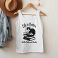 Life Is Better With Cats & Books Tuxedo Cat Mom Women Men Tank Top Life Is Better With Cats & Books Tuxedo Cat Mom Women Men Tank Top