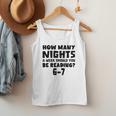 How Many Nights A Week Should You Be Reading 6-7 Book Lover Premium Tri-Blend Men Tank Top