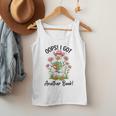 Oops I Got Another Book Cute Goose Librarian Reading Teacher Men Tank Top