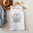 Im A Privilege Vintage Book Illustration Men Tank Top