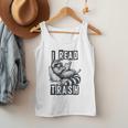 Racoon Reading Spicy Smutty Book Booktok I Read Trashy Books Men Tank Top