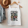 Read Your Heart Out Book Lover Quote Men Women Men Tank Top