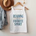 Reading Is My Favorite Sport Literary Book Lover Typography Men Tank Top Reading Is My Favorite Sport Literary Book Lover Typography Men Tank Top