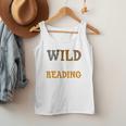 Reading Lover Apparel Wild About Reading Reading Books Men Tank Top
