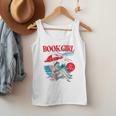 Retro Book Girl Summer For Women Beach Reading Men Tank Top