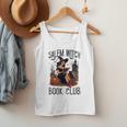 Salem Witch Book Club Bookish Retro Halloween Cat Men Tank Top Salem Witch Book Club Bookish Retro Halloween Cat Men Tank Top