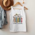 School Counselor Wildflower Book School Counseling Life Men Tank Top